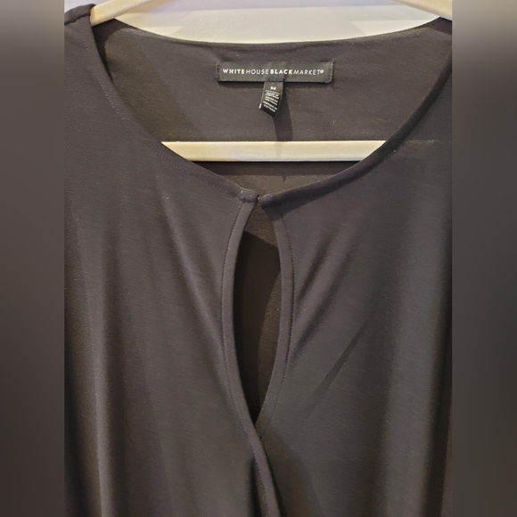 WHBM surplice blouse with tie waist - Picture 2 of 7